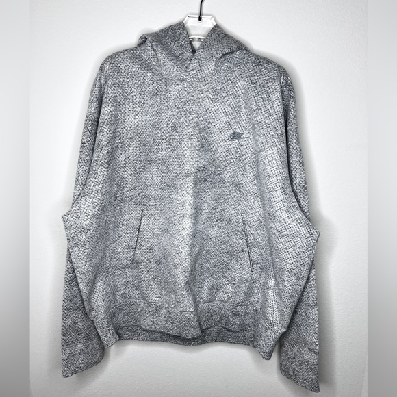 Nike Recycled Tech Pack Gray Hoodie Mens Sz XL - Picture 2 of 10